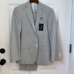 NWT Ralph Lauren Seersucker Suit